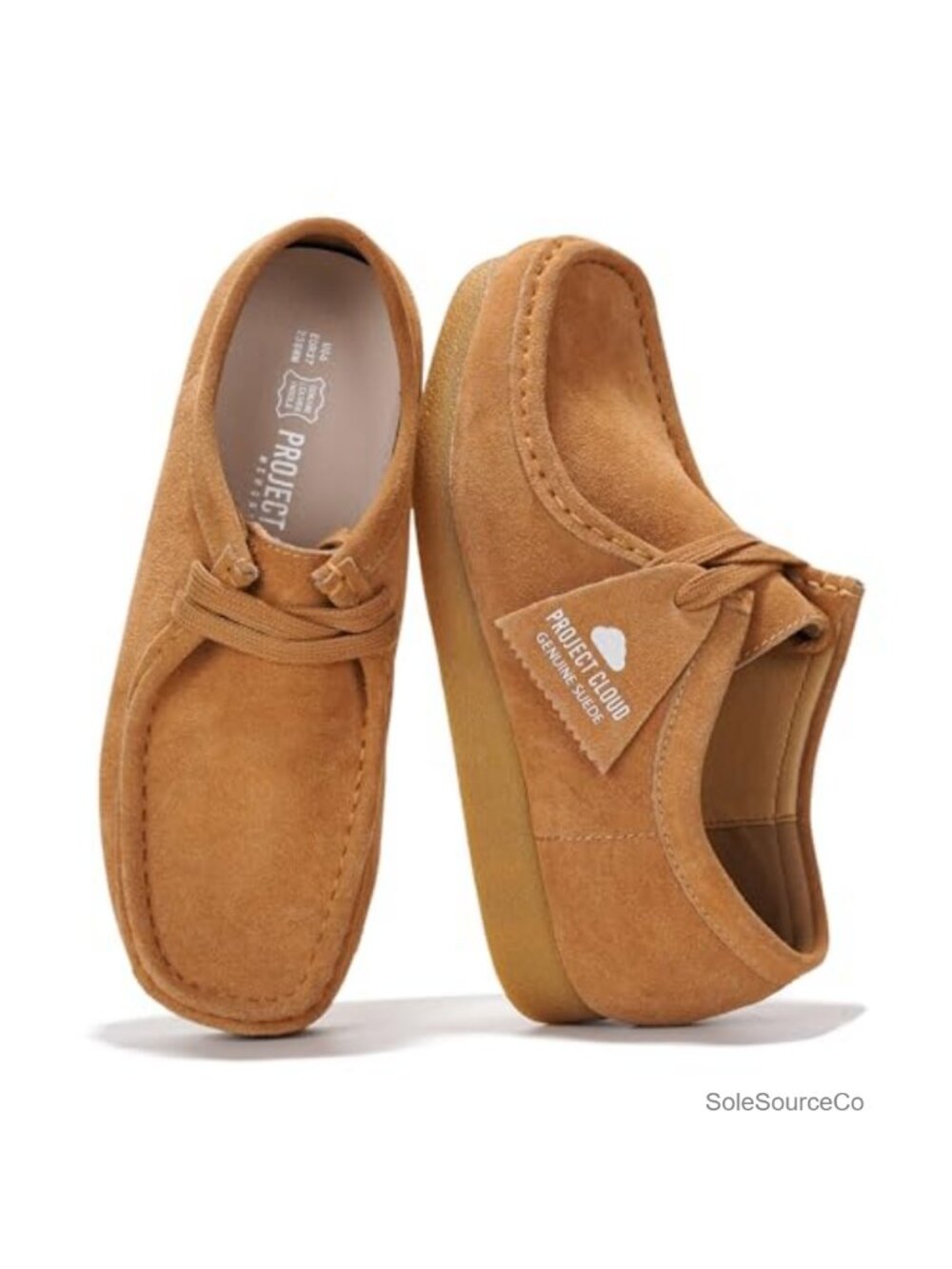Genuine Leather Oxford Shoes Lace-Up Memory Foam Non-Slip Womens
